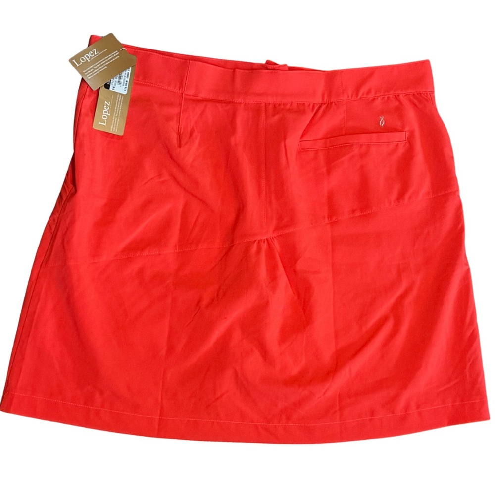 Nancy Lopez Golf Coral Skort | Size 14 | NWT | Moisture-Wick‎ Activewear - Picture 7 of 10